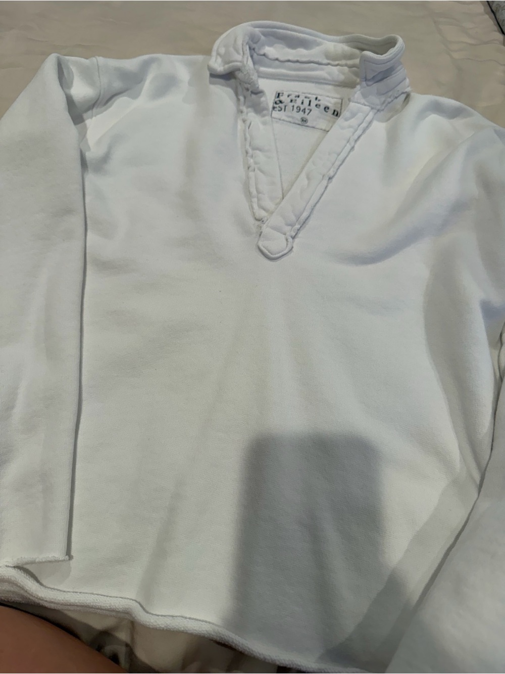 Frank & Eileen Triple Fleece Pullover xs
